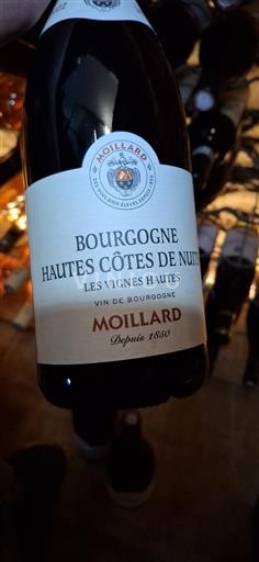 Burgundy Unspecified Moillard Les Vignes Hautes 2022