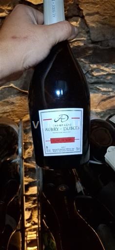 Vin Effervescent Rouge brut Blanc de Noirs Aubry-Dubois Non millésimé France Champagne AOC