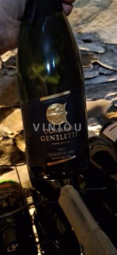 Jura Crémant du Jura Domaine Geneletti Cristal Non-Vintage