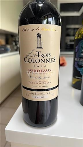 Bordeaux Les Trois Colonnes 2020