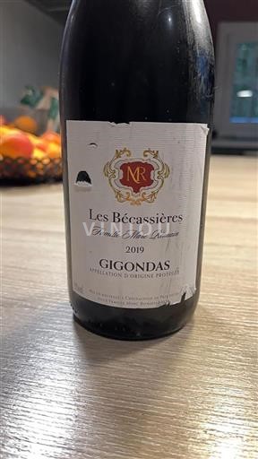 Údolí Rhôny Gigondas Famille Marc Romain Les Bécassières 2019
