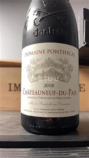 Vallée du Rhône Châteauneuf-du-pape Domaine Pontifical 2018