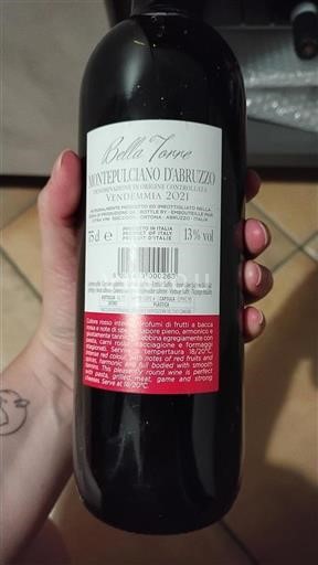 Abruzzes Montepulciano d'Abruzzo Bella Torre 2021