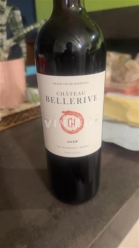 Bordeaux Médoc Cru Bourgeois Bellerive 2018
