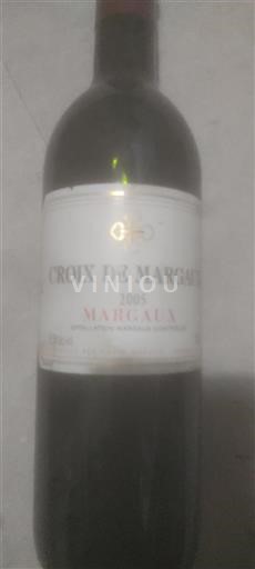 Bordeaux Margaux Croix de Margaux 2005