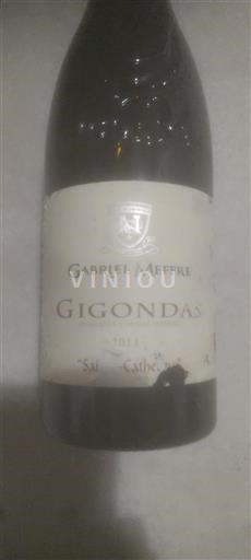 Valle del Rodano Gigondas Gabriel Meffre 2011