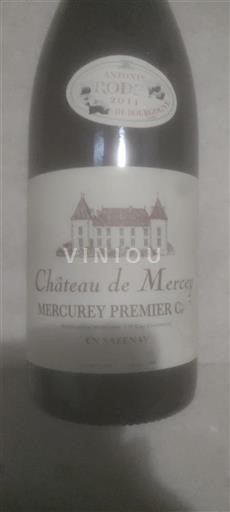 Borgoña Mercurey Premier Cru Château Mercey En Sazenay 2011