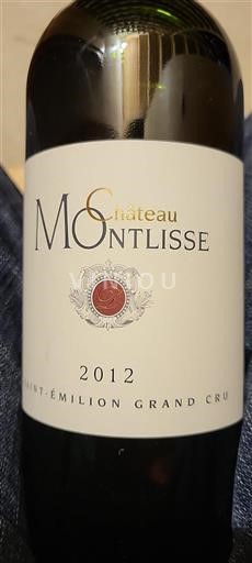 Bordeaux Saint-Émilion Grand Cru Grand Cru Château Montlisse 2012