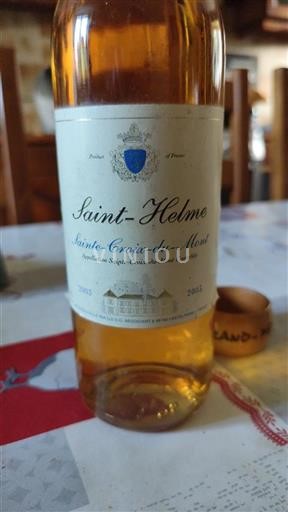Bordeaux Sainte-Croix-Du-Mont Saint-Helme 2003