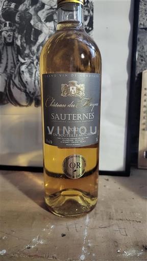 Bordeaux Sauternes Château Mayne 2012