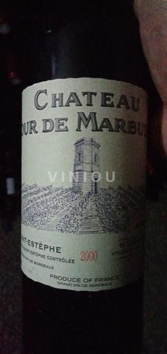 Bordeaux Saint-Estèphe Château Tour de Marbuzet 2000