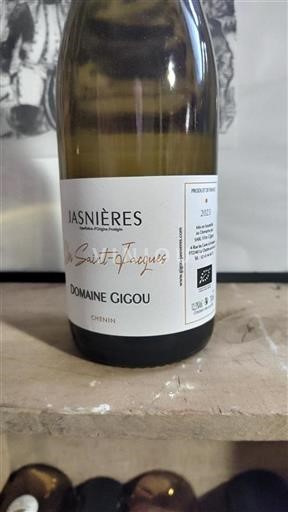 Loire Valley Jasnières Domaine Gigou Clos Saint-Jacques 2023