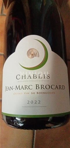Borgogna Chablis Jean-Marc Brocard 2022