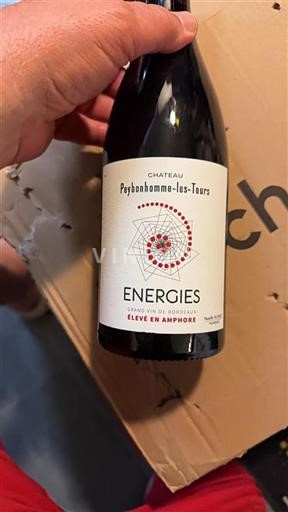Bordeaux Blaye-côtes-de-bordeaux Château Peybonhomme-Les-Tours Energies 2021