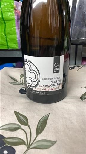 Burgundy Montagny Premier Cru Laurent Cognard Clos du vieux chateau 2022