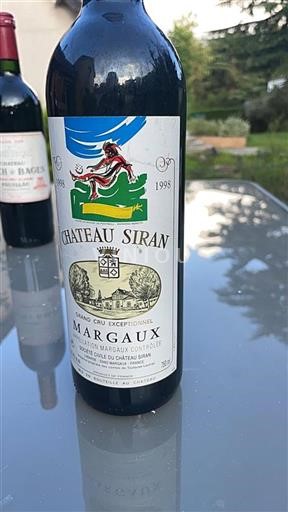 Bordeaux Margaux Château Siran 1998