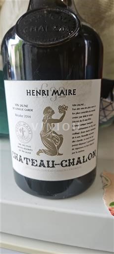Jura Château-Chalon Henri Maire 2014