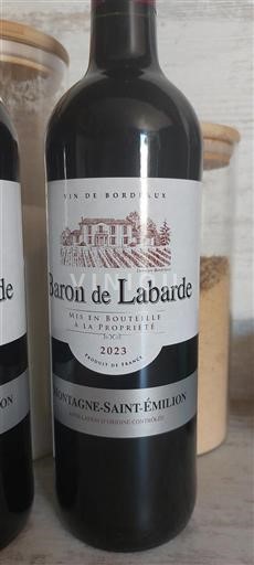 Bordeaux Montagne-Saint-Émilion Château Baron de Labarde 2023