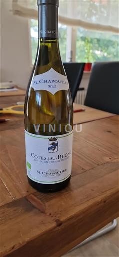 Rhône Valley Côtes-du-Rhône M. Chapoutier 2021