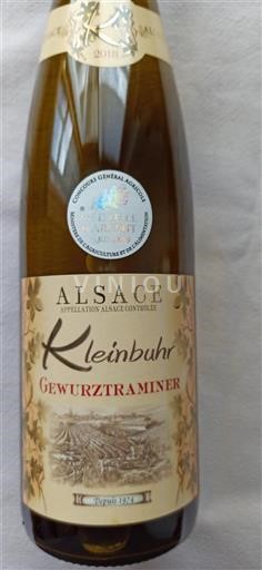 Vin Blanc sec Gewurztraminer Kleinbuhr 2018 France Alsace Grand Cru