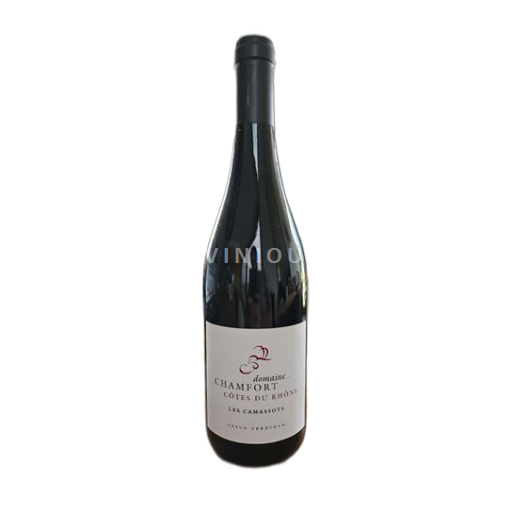 Rhônen laakso Côtes-du-rhône Domaine Chamfort Les Camassots 2019