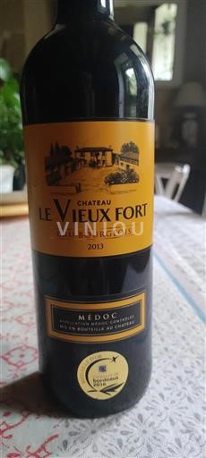 Bordeaux Médoc Cru Bourgeois Château Le Vieux Fort 2013