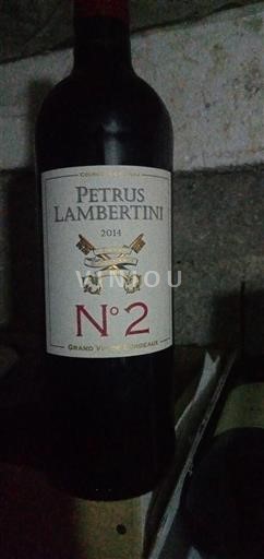 Bordeaux Petrus Lambertini N°2 2014