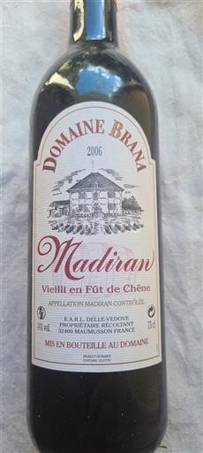 Sudoeste Madiran Domaine Brana 2006