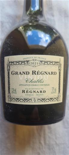 Burgundy Chablis Régnard Grand Régnard 2021