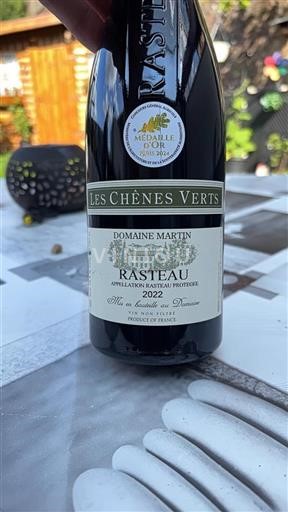 Valle del Rodano Rasteau Domaine Martin Les Chênes Verts 2022
