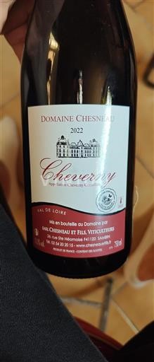 Vallée de la Loire Cheverny Domaine Chesneau 2022
