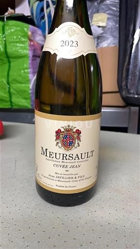 Burgundi Meursault Jean Javillier & Fils Jean 2023
