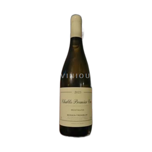 Vin Blanc sec Montmains Bessin Tremblay 2023 France Bourgogne Chablis Premier Cru