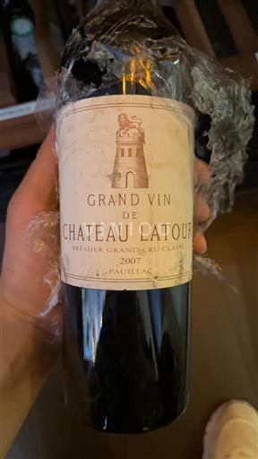 Bordeaux Pauillac Premier Grand Cru Classé Latour 2007