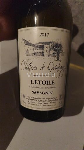 Jura L'Étoile Château Quintigny Savagnin 2017