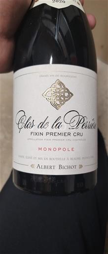 Borgogna Fixin Premier Cru Albert Bichot Clos de la Perrière 2020