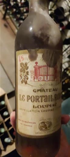 Bordéus Loupiac Château Le Portail Rouge Não Sazonado