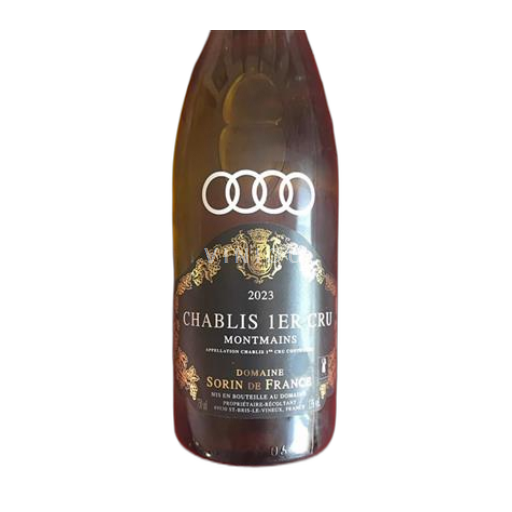 Burgundy Chablis Premier Cru Domaine Sorin de France Montmains 2023