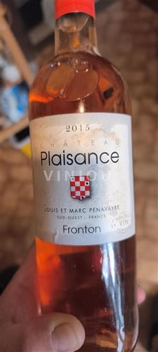 Sudoeste Fronton Château Plaisance 2015