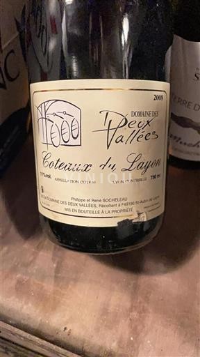 Údolí Loiry Coteaux-du-Layon Domaine Des Deux Vallées 2008
