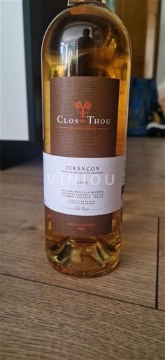 Vin Blanc sec Julie Clos Thou 2017 France Sud-Ouest Jurançon bio