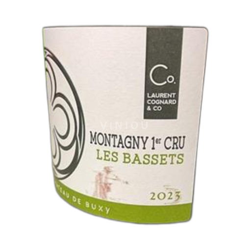 Burgundy Montagny Premier Cru Laurent Cognard & Co Les Bassets 2023