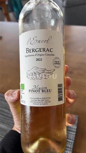 Sydvestfrankrig Bergerac Maison Pinot Bleu l'Envol 2022