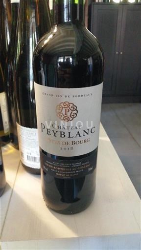 Bordeaux Côtes-de-bourg Château Peyblanc 2018