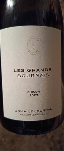 Valle del Loira Chinon Domaine Jourdan Les Grands Bournais 2023