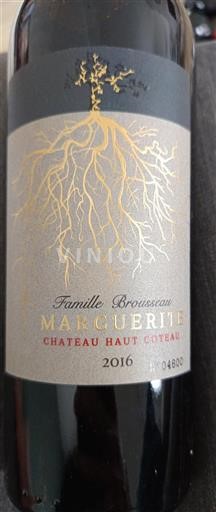 Bordeaux Margaux Château Haut Coteau Marguerite 2016