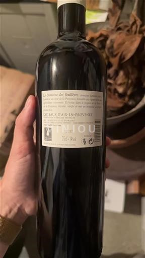 Provence Coteaux d'Aix-en-Provence Domaine Des Oullières 2017
