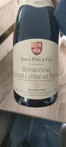 Burgundsko Nespecifikováno Roux Père & Fils 2022