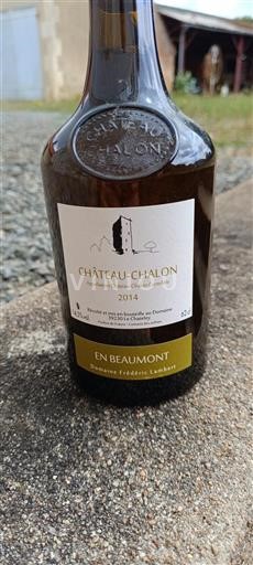 Jura Château-chalon Domaine Frédéric Lambert En Beaumont 2014
