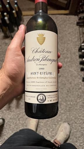 Bordeaux Saint-Estèphe Cru Bourgeois Andron Blanquet 1999